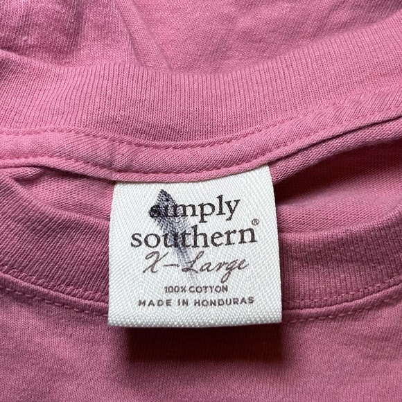 Simply Southern ‘Teach Love Inspire’ Teacher Long Sleeve T-Shirt Women’s Size XL - Picture 10 of 11